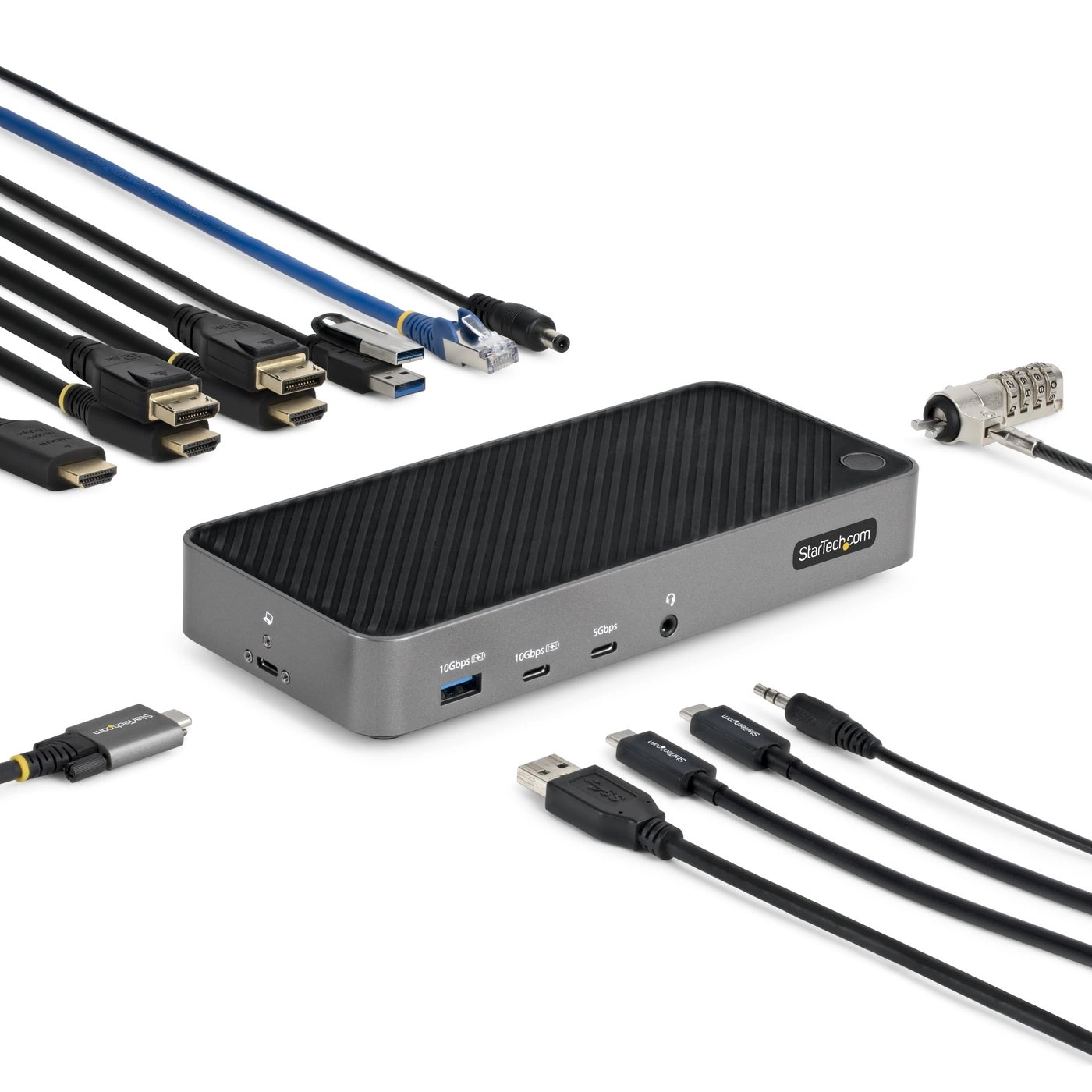 Triple Monitor USB 30 Docking Station - USB 3.0 2x 4K HDMI