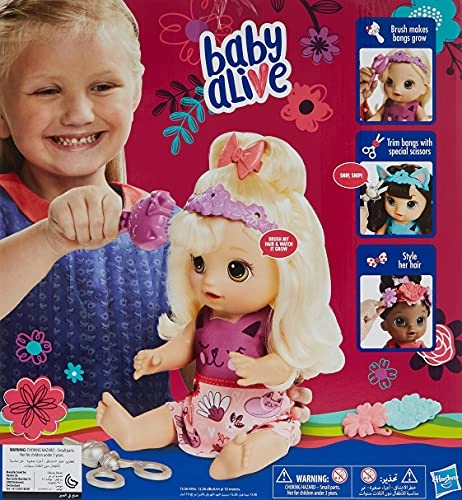 Snip ‘n Style Baby - Blonde Hair Talking Doll Ages 3+
