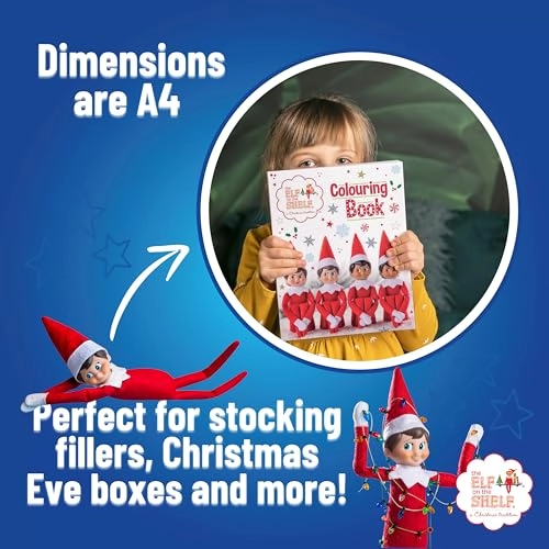 The Elf on the Shelf Colouring Book