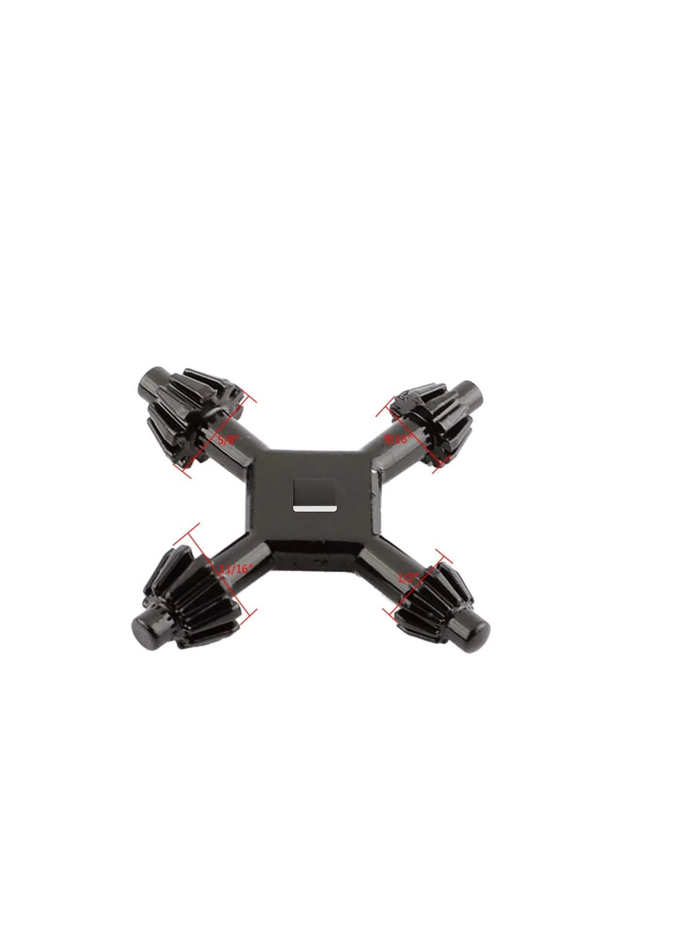 Universal Chuck Key - 4 Way Hardened Steel