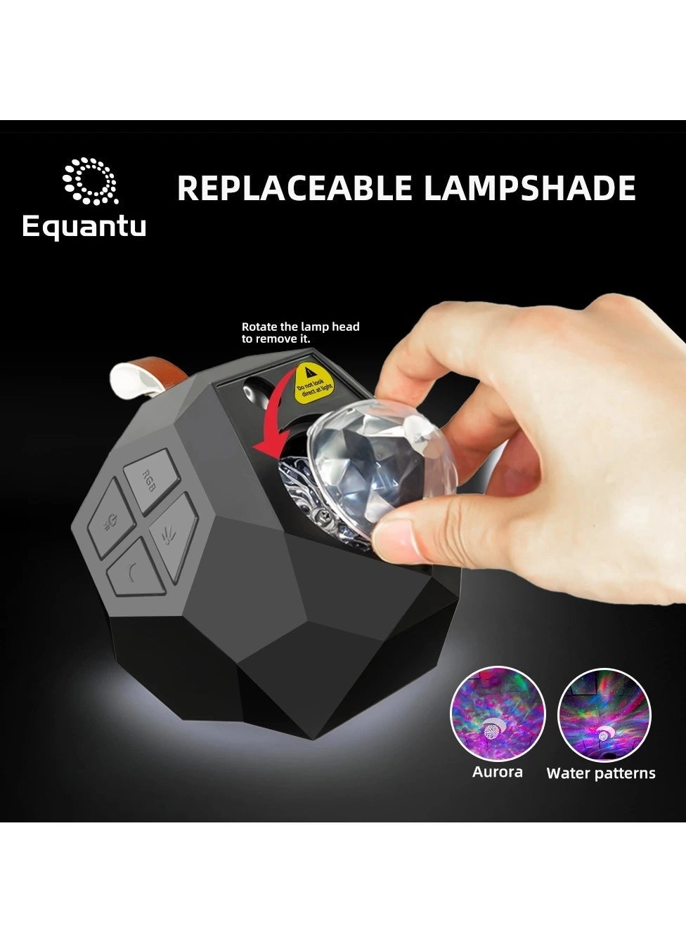 Galaxy Projector Quran Speaker SQ959 - Multicolour