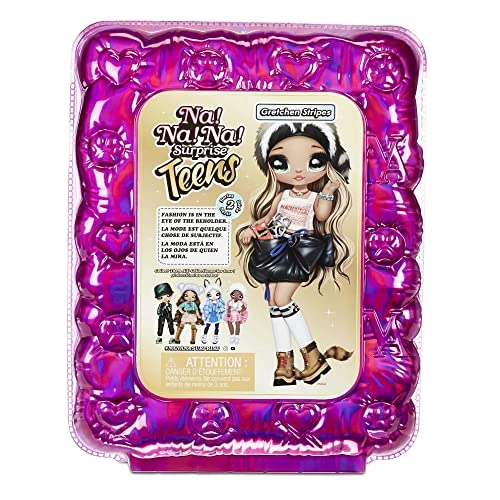 Gretchen Stripes Fashion Doll - 11" Soft Poseable Blonde Hair Ages 8+