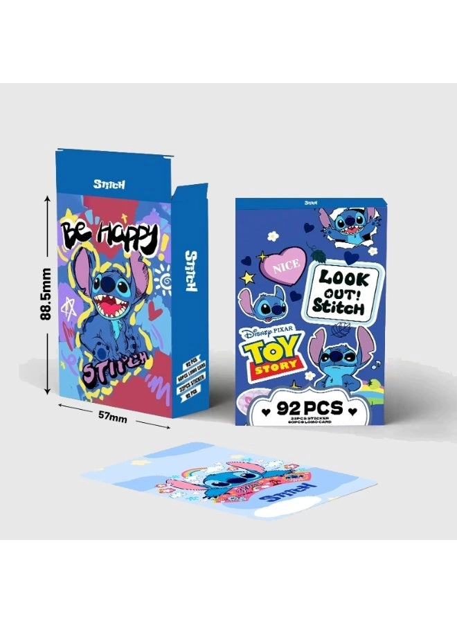 Lilo & Stitch Hawaiian Ohana Aesthetic Sticker Book 92 pcs