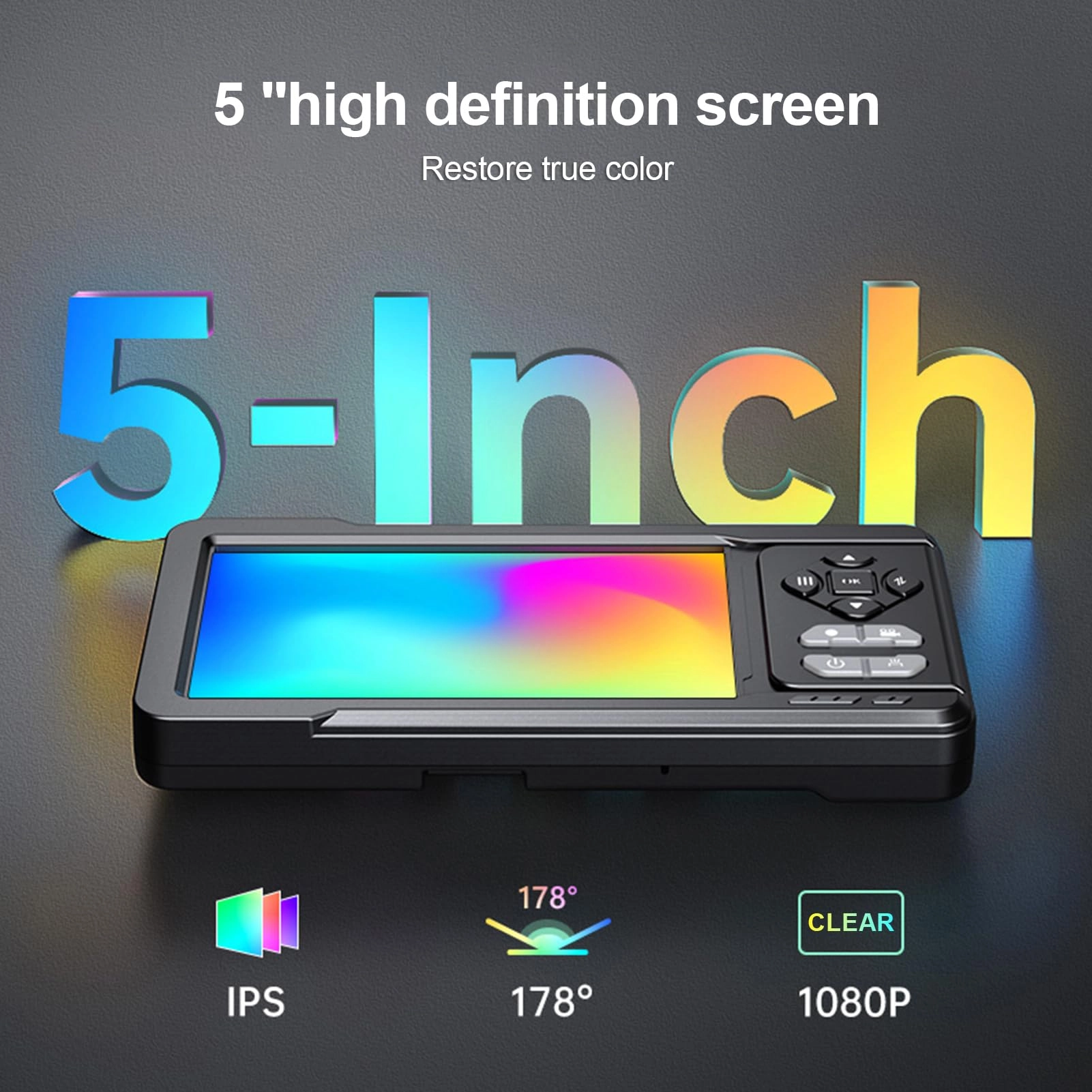 Sewer Inspection Camera - 16.4FT 8mm