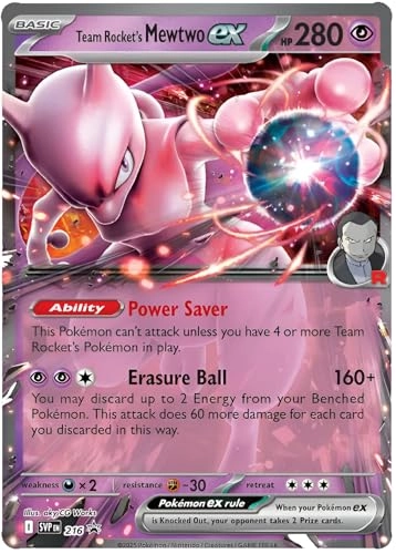 Team Rocket's Mewtwo ex SVP216 Destined Rivals
