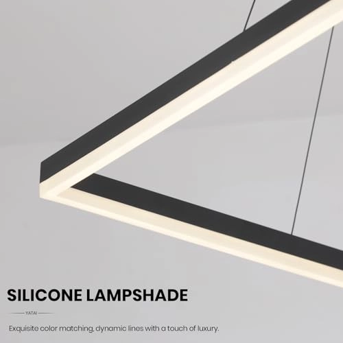 Modern LED Square Chandelier - Max 100cm