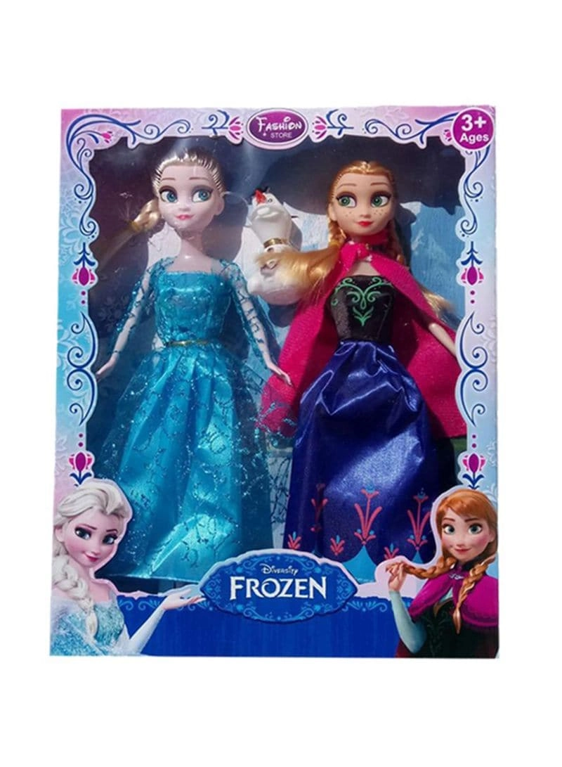JOLLITY LLC Elsa Doll + Anna Doll