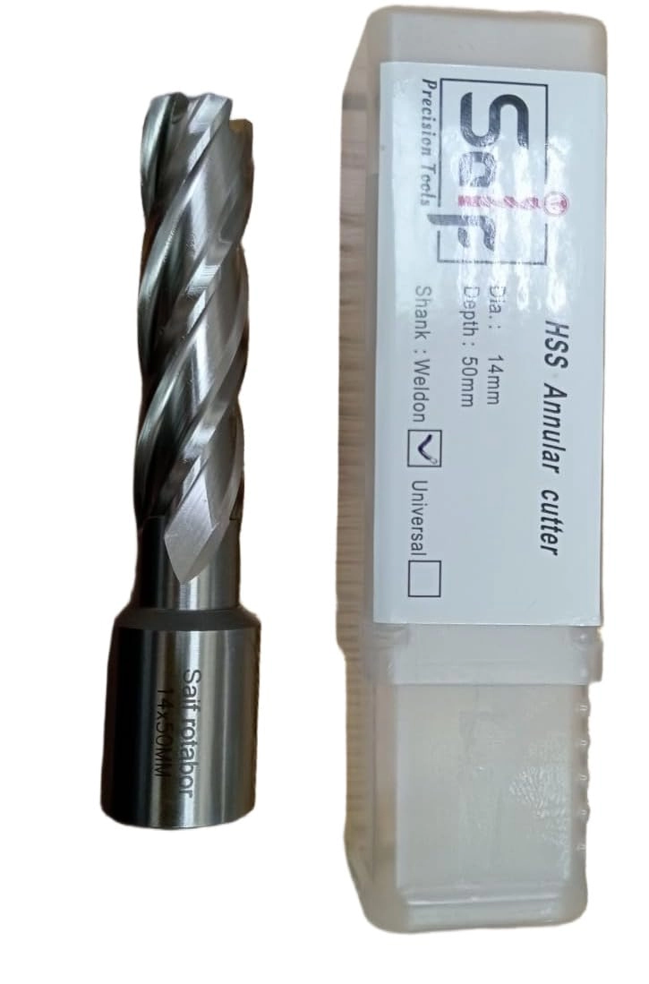 Saif Precision Tools HSS Annular Cutter - Stainless Steel M12