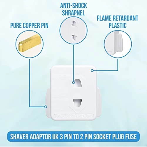 2 Pin to 3 Pin Fuse Adaptor Pack