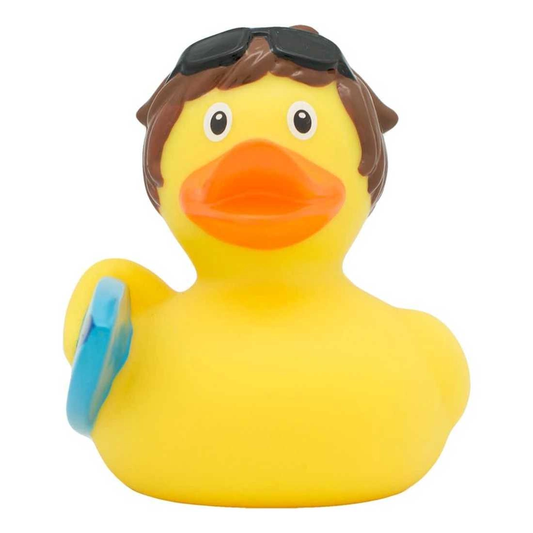 LILALU Surfer Boy Duck - Rubber For Ages 3+