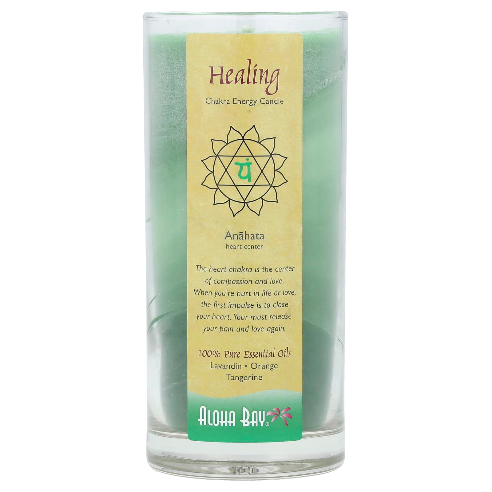 Aloha Bay Chakra Energy Candle - Lavandin Orange Tangerine