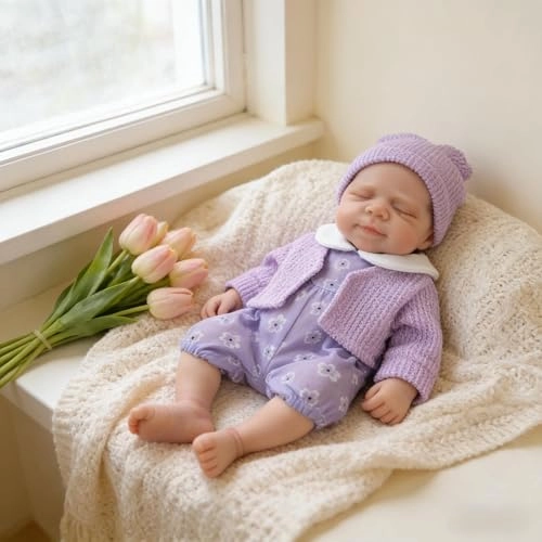 Pascale Reborn Baby Doll - 12 Inch Silicone Ages 3+