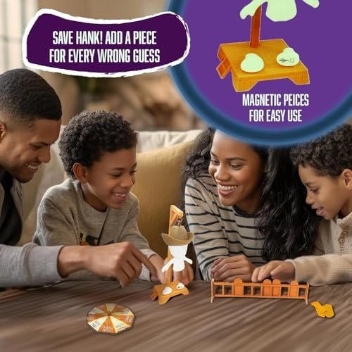 Magnetic Hangman - Glow in The Dark Travel Game