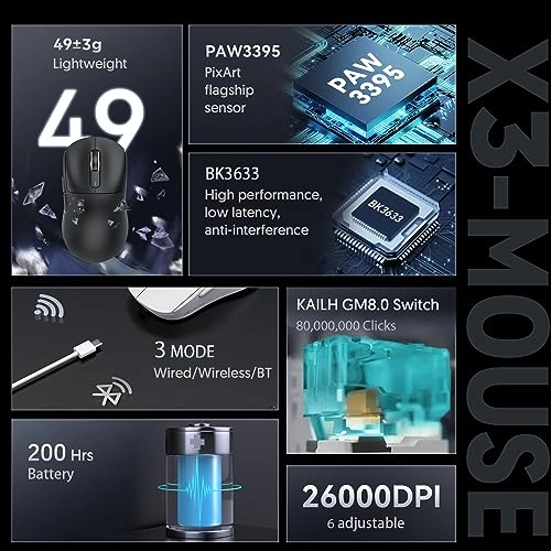 X3 Gaming Mouse - Wireless
