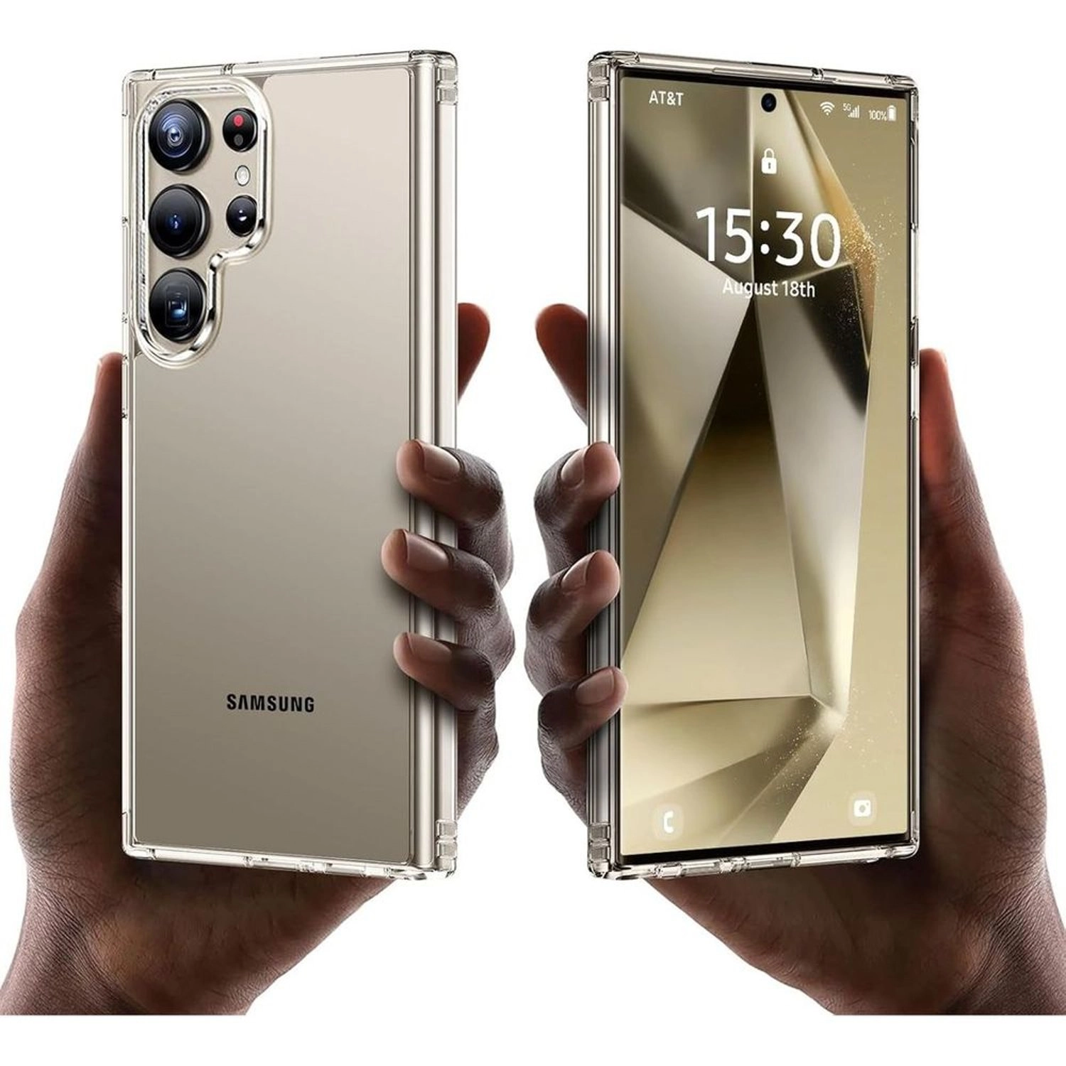 Silicon Magnetic Case for Samsung Galaxy S24 Ultra - Silicon Case Screen Protector