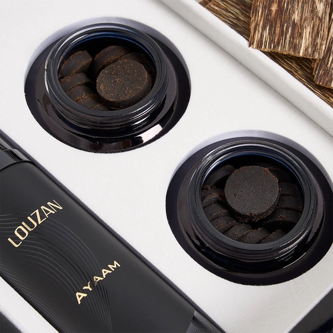 Liwa Dokhoon + Lail Dokhoon + Nada Dokhoon + Oud Al Qaser + Lara + Rose Musk + Ayaam + Ghawi + Double Super Cambodian Oud Chips + Ayaam All Over Spray + Organza All Over Spray - Unisex Arabian