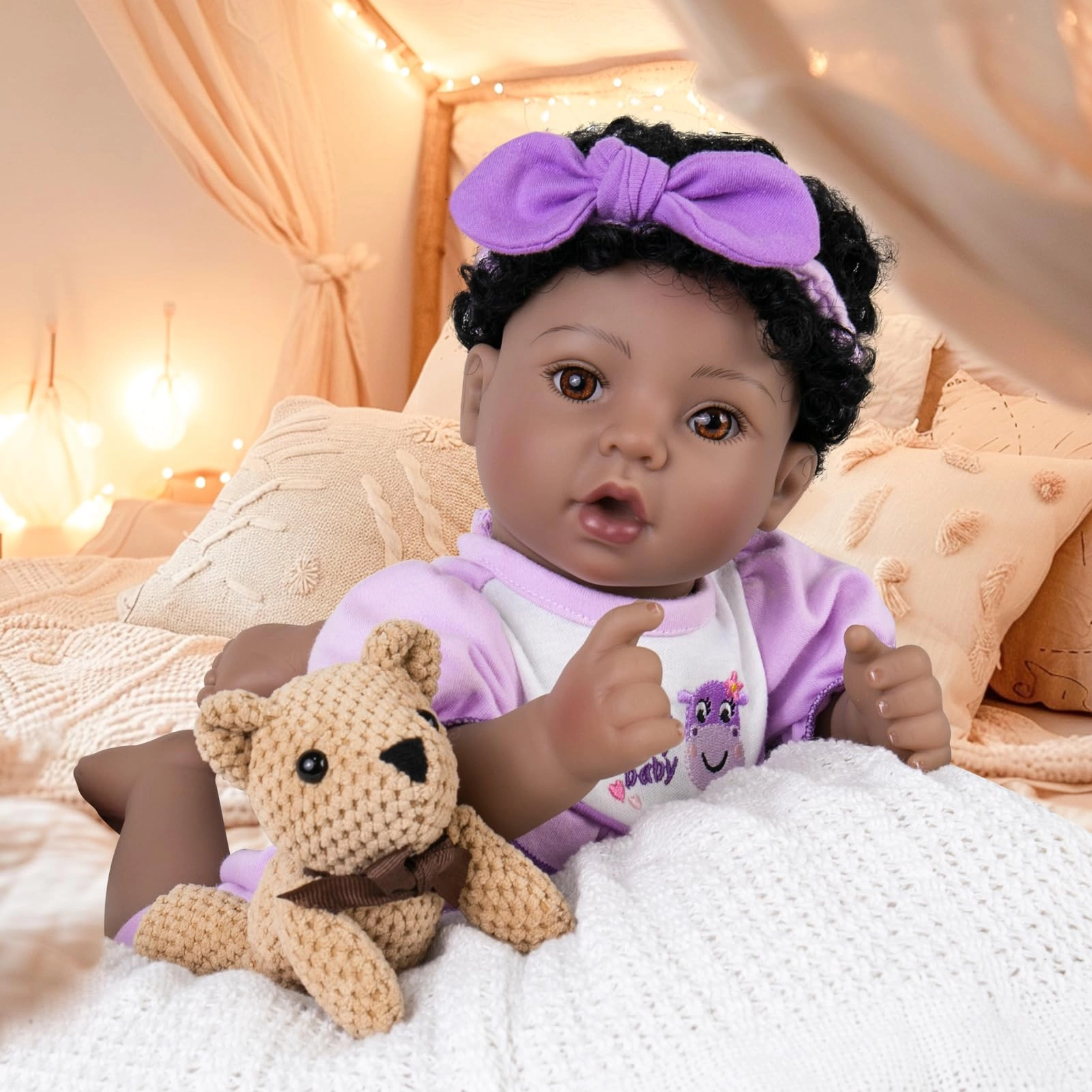 Reborn Baby Doll - 18 inches Vinyl Ages 3+