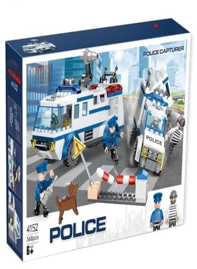 Cojuz City Police Construction Block Set 4156 - 857pcs