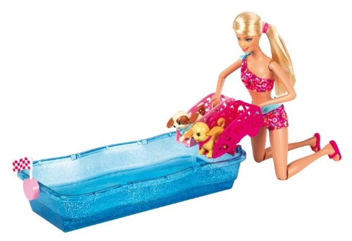 Swim and Race Pups Playset - Diving & Swimming Pool Toys