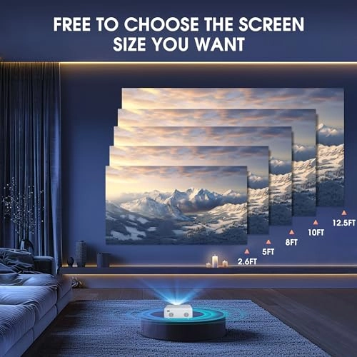 M19 2025 Newest Projector 12000LM