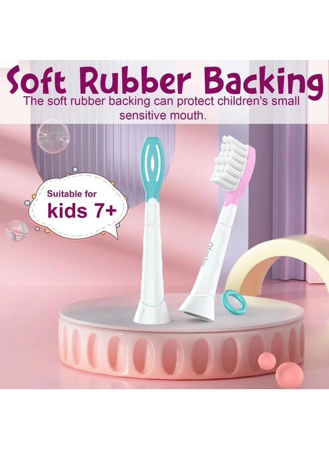 HX6321_8US - Pack of 8 Pink-green Kids 7+