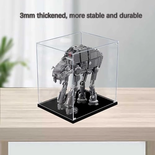 Acrylic display box - Transparent 3mm fits 75189 dustproof