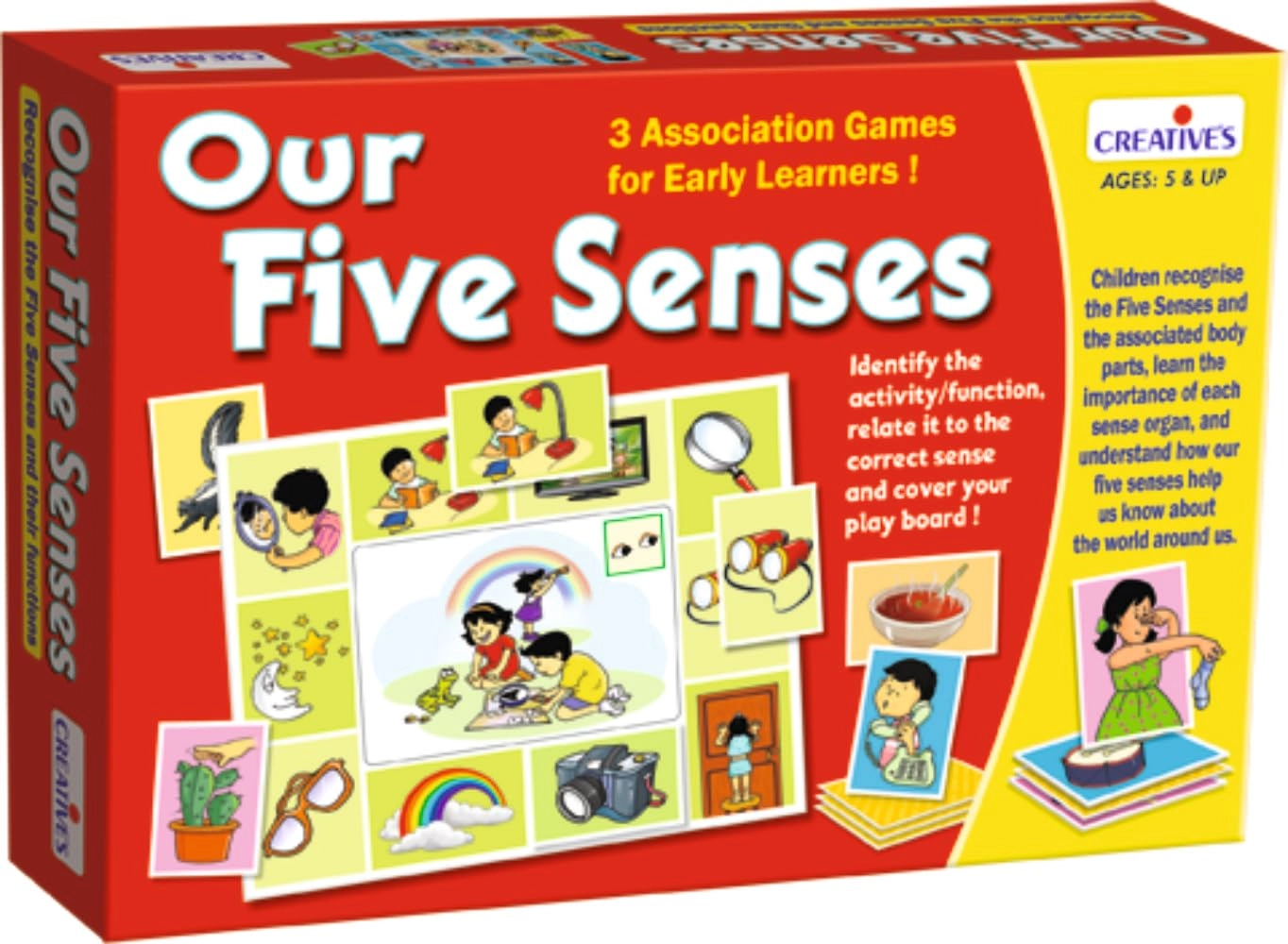 Creative Educational Aids Pvt Ltd Our Five Senses - 60.00 months 1 Count pieces