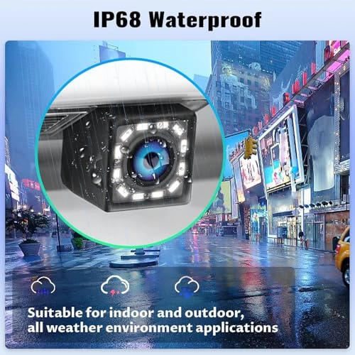 Rear View Camera - Night Vision Wired 1.0 Megapixel