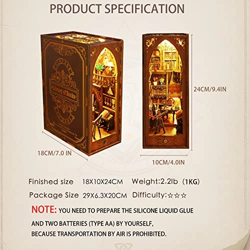 DIY Book Nook Kit - Building