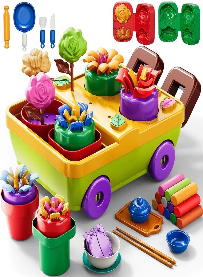 JUKUDAHU Play Clay Set - 3+ years 50 pcs