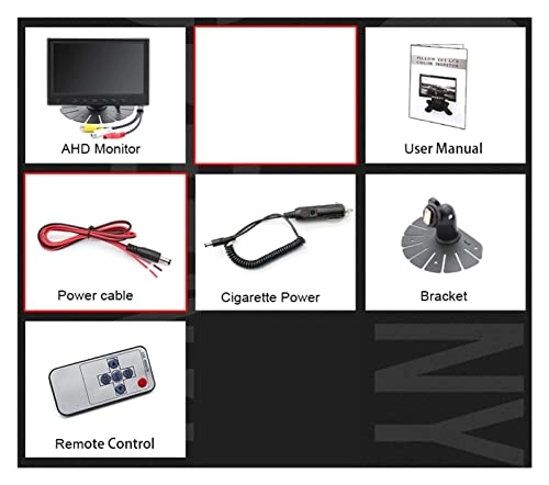 AHD Car Monitor - 7-inch