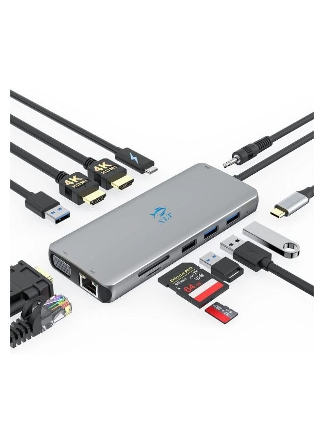 XLT 13 in 1 USB C hub - USB Type C