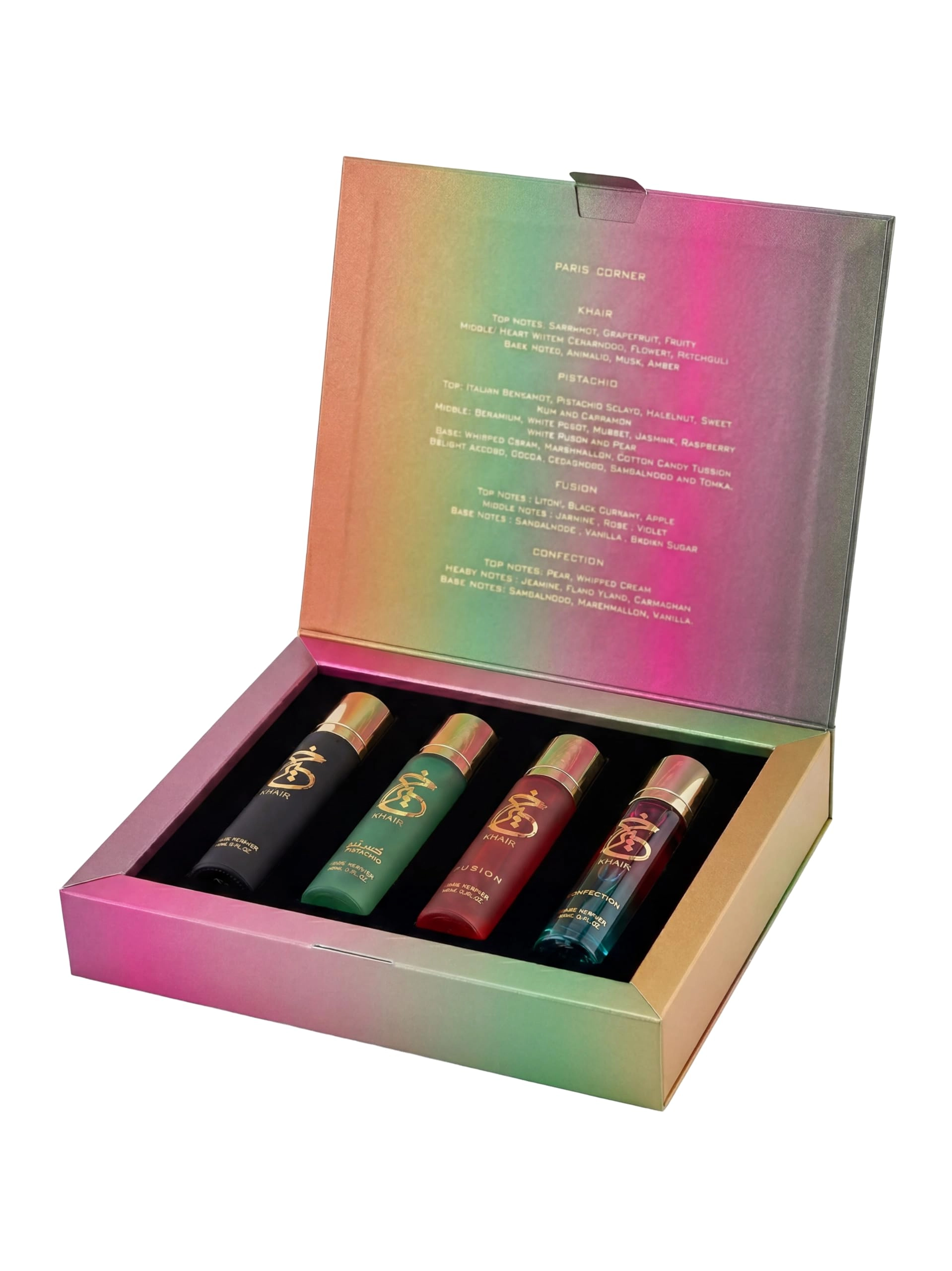PARIS CORNER Khair Discovery Set - Eau de Parfum 15ml x 4