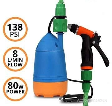 Plastic Car Wash SelfPriming High Pressure Automatic Electric Washer - 10m hose