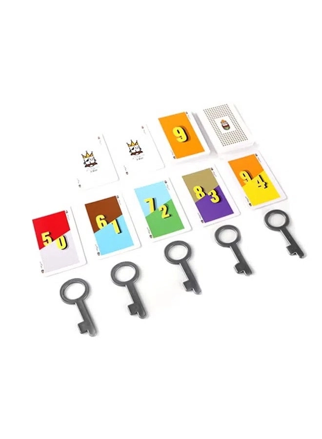 Eagle Eye Key Match - Card Game (Arabic)