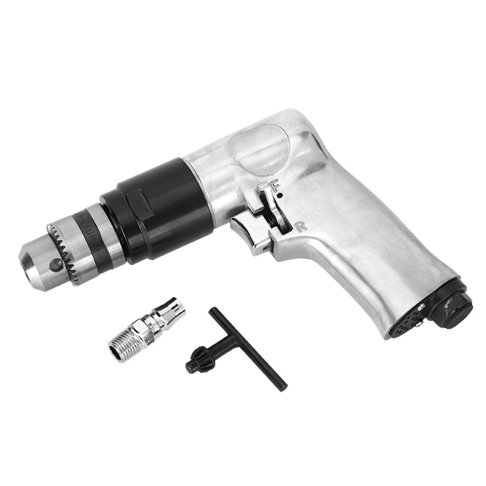 zhongmeidianwan 3/8inch Reversible Air Drill - 1800 RPM