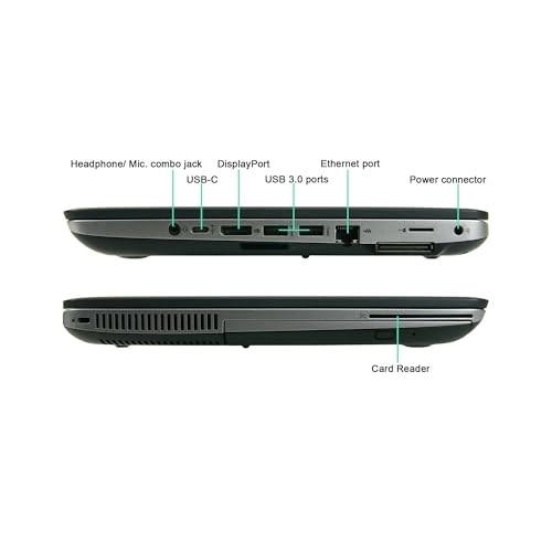 (Renewed) ProBook 640 G2 - 14'' Core i5-6300U 8GB DDR SDRAM 128GB SSD