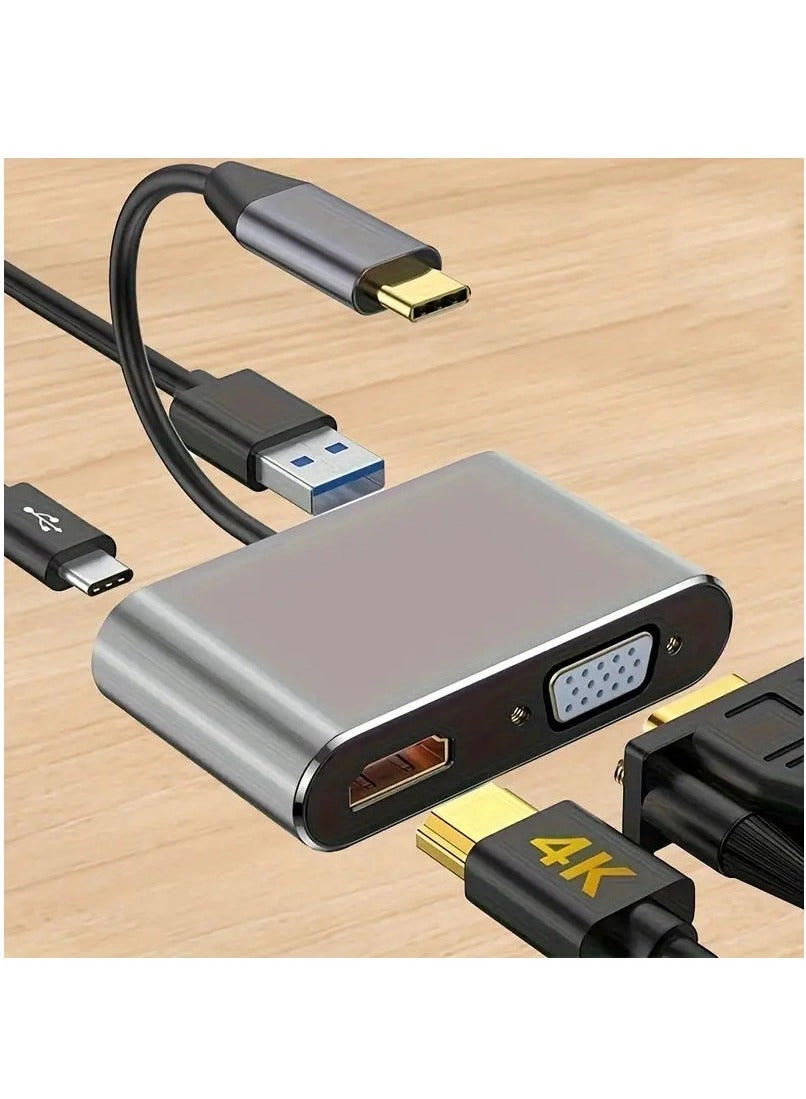 USB C Hub - USB3.0 4K*2K@30Hz