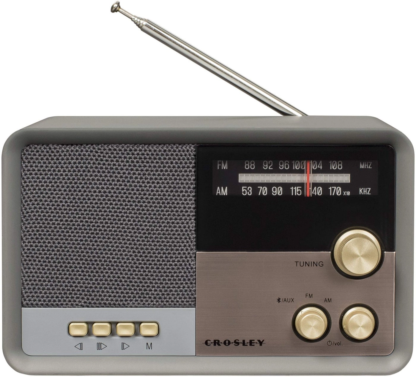 Crosley CR3036DWS - Tribute AMFM Bluetooth