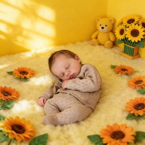 LOULOU Reborn Baby Doll - 20 Inch Vinyl Girl Ages 3+