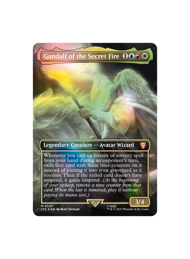 The Lord of The Rings: Tales of Middle-Earth Scene Box - 6 Scene Cards 6 Art Cards 3 Set Boosters Display Easel