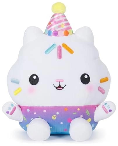 Spin Master Cakey Cat Sprinkle Party 20.3 cm Plush Sound effects