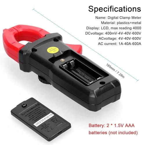 Digital Pliers Gauge - 4000 Counts LCD Backlight