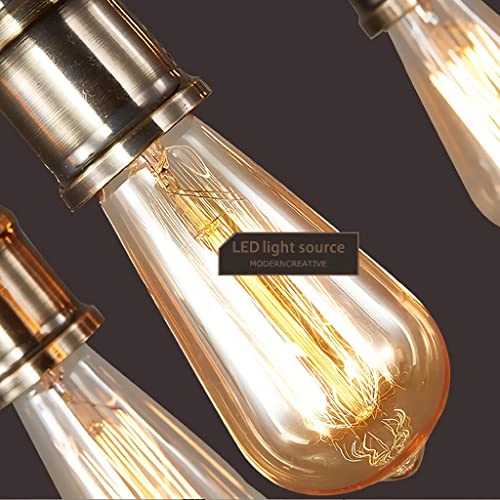 9 Lights Farmhouse Chandelier - Φ1200Mm/1700Mm Solid wood LED