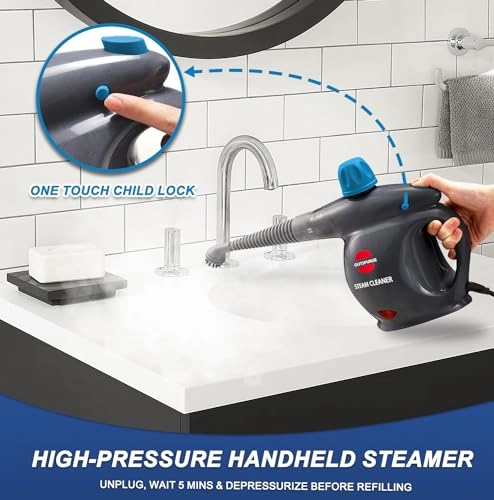steam cleaner - 3.5E+2 Milliliters