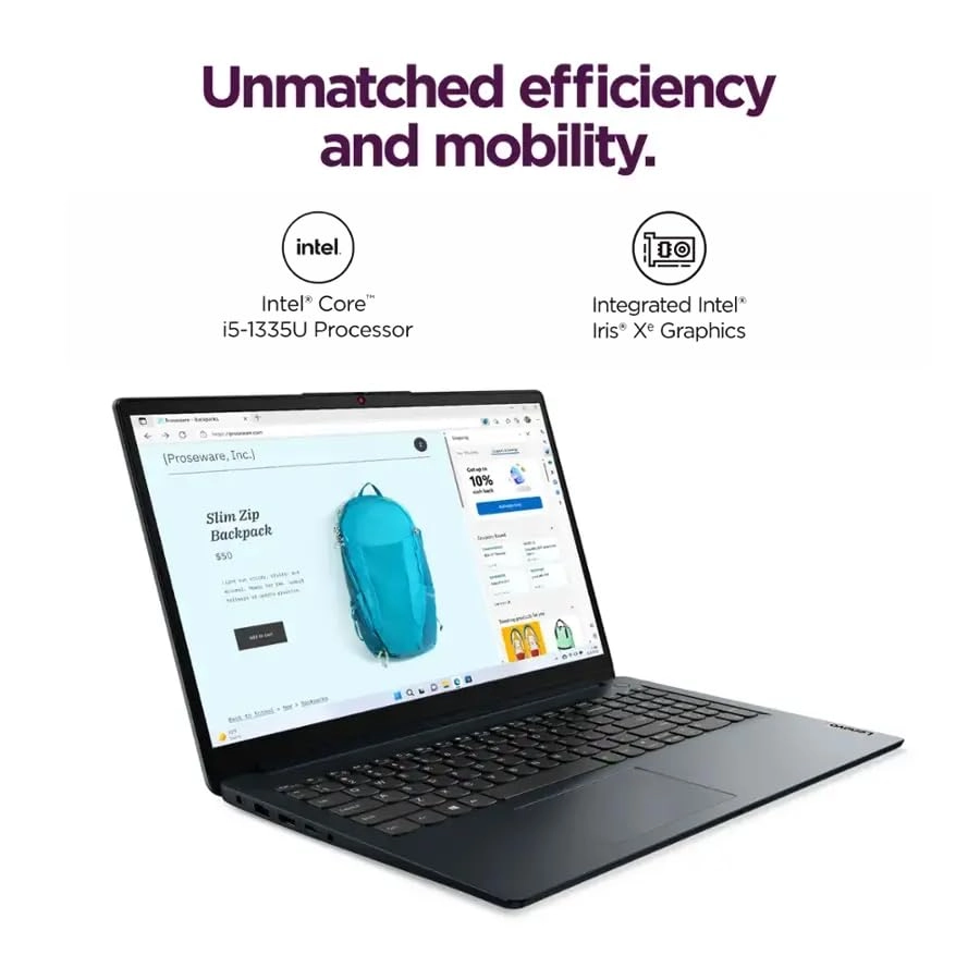 IdeaPad - 15.6'' Core i5-1335U 16GB DDR4 1TB SSD