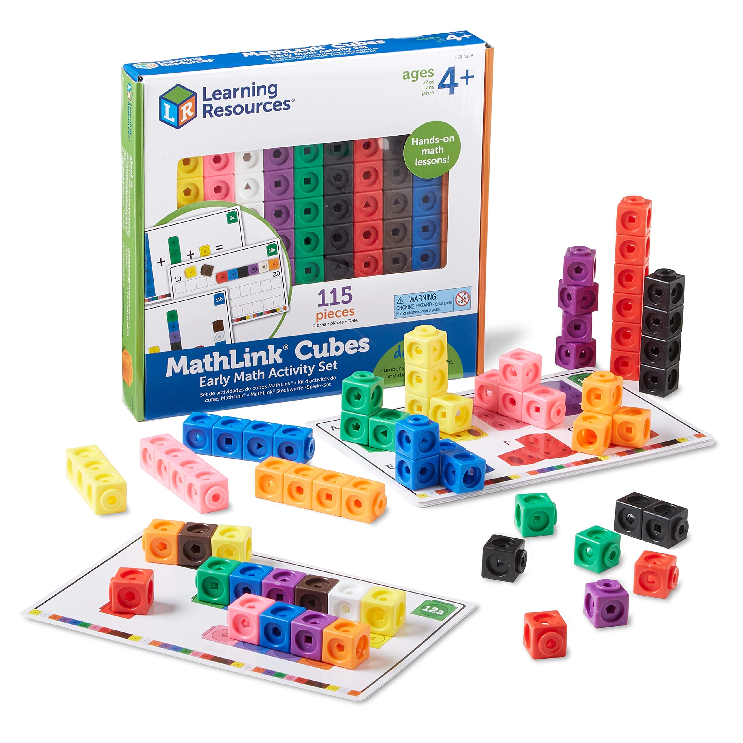 Math link Cubes Activity Set - 5+ Years 100 piece(s)