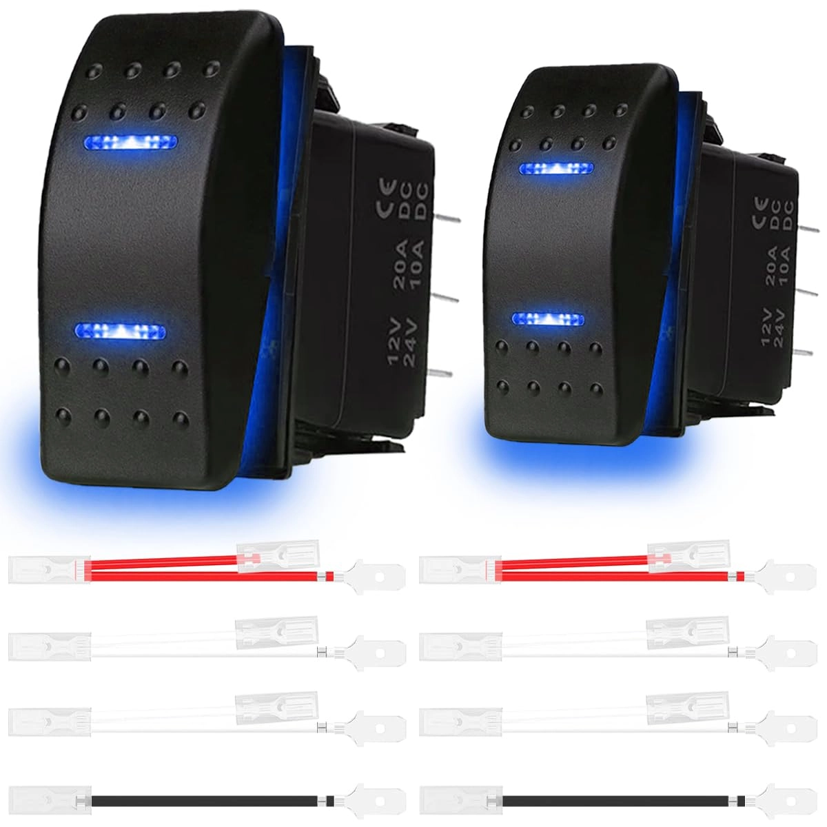 mkbklljy KK-US-269 - 3 Position DPDT 12V/20A 2 pcs