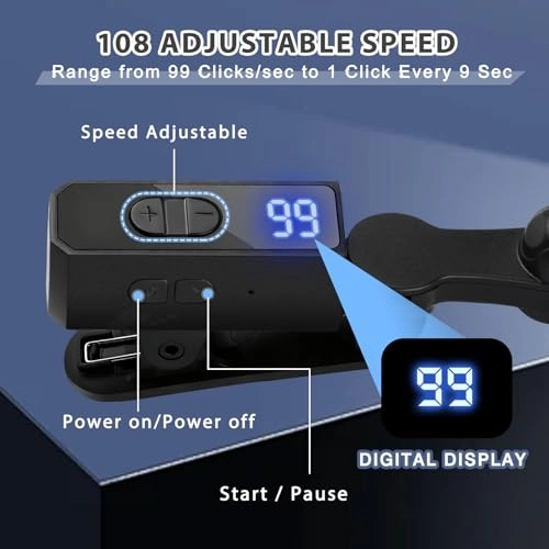 Auto Clicker - Rechargeable 108-Speed