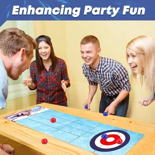 Tabletop Curling Strategy Game
